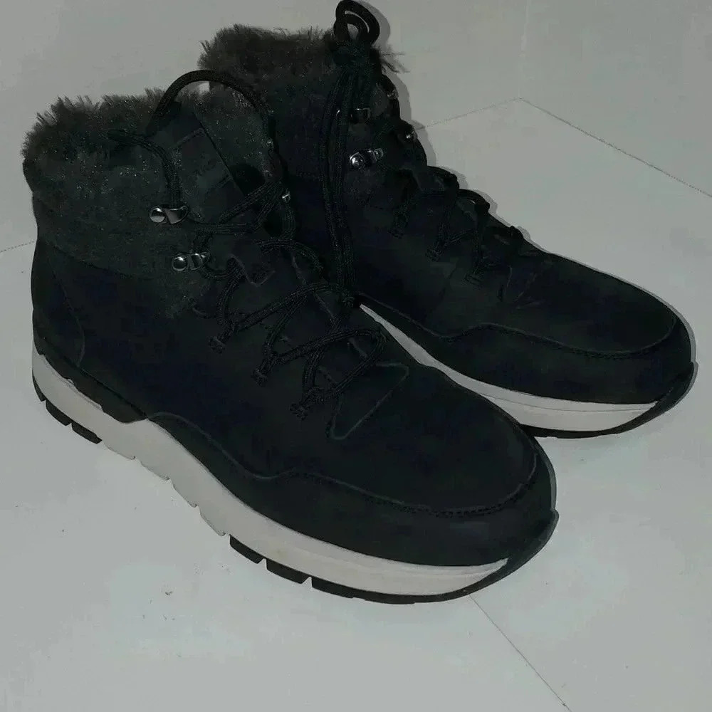 Rockport Work Pulse Tech Work Safety Boots Comp Toe BlackRK778 Women's Size 9.5M